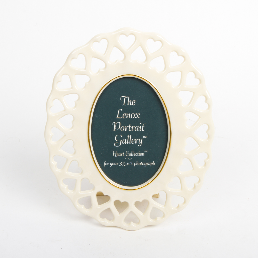 Lenox Open Heart Picture Frame EBTH